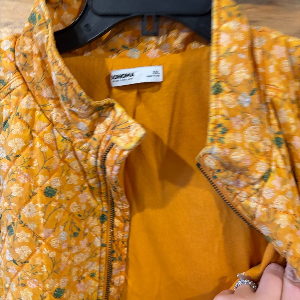 Sonoma Quilted Floral Jacket size XXL - Picture 4 of 4